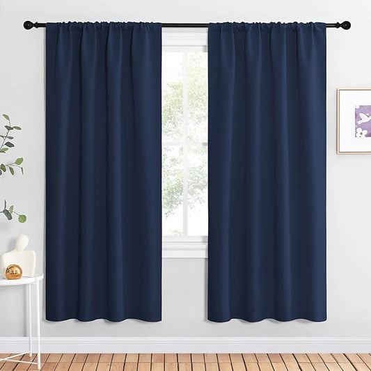 NICETOWN Navy Blue Blackout Curtains by NICETOWN