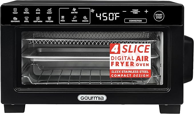 Gourmia Toaster Oven Digital Air Fryer by Gourmia