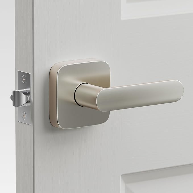 ULTRALOQ Passage Lever Door Handle, Reversible Handle No Lock - Image 7