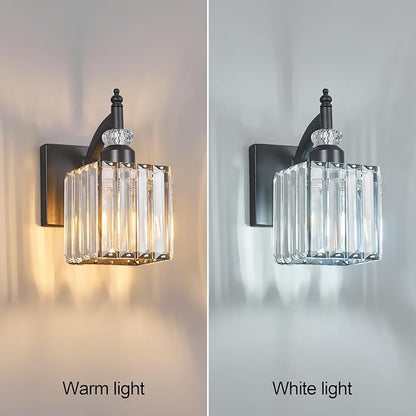 BBLLWJ Modern Wall Sconces Set of Two Black Wall Sconces Indoor Wall Lamp - Image 2