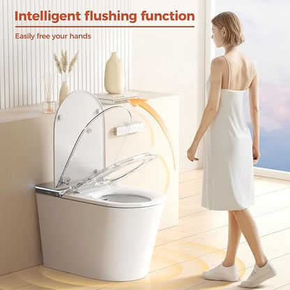 Smart Toilet with Bidet Built in, Japanese Bidet Toilet, - Image 2
