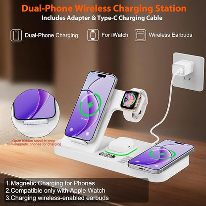 Dual Phone Magnetic Wireless Charging Station - Image 2