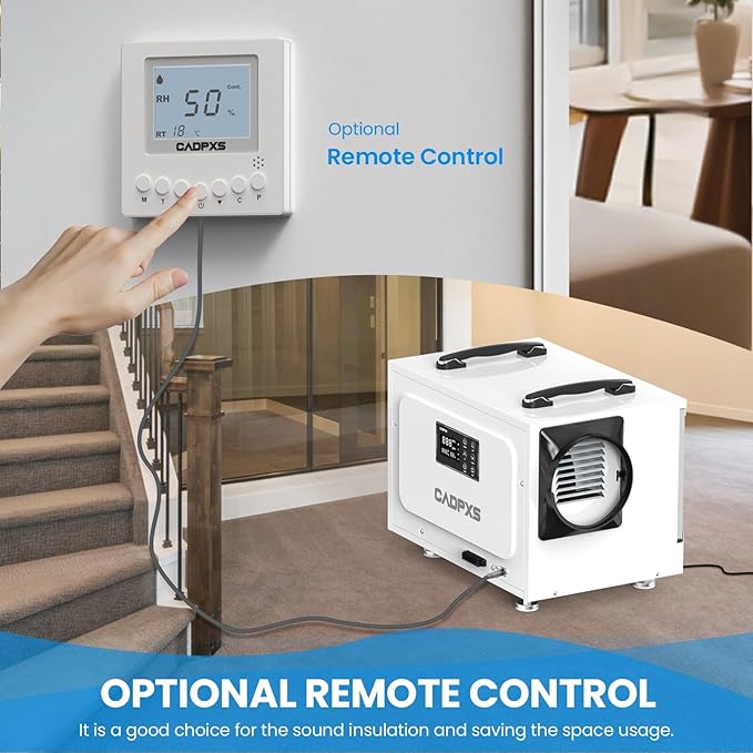 CADPXS Crawl Space Dehumidifier, 125 Pints Commercial Dehumidifiers - Image 6