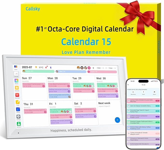 Callsky-Tech 15.6 Inch Digital Calendar by Unknown