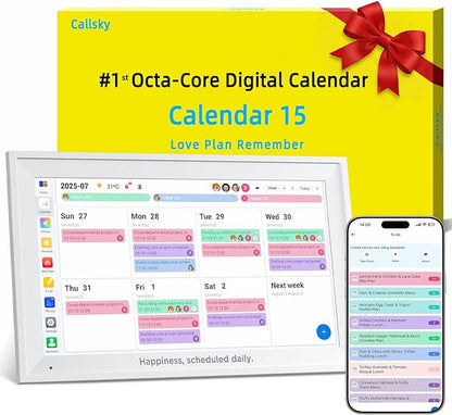 Callsky-Tech 15.6 Inch Digital Calendar by Unknown