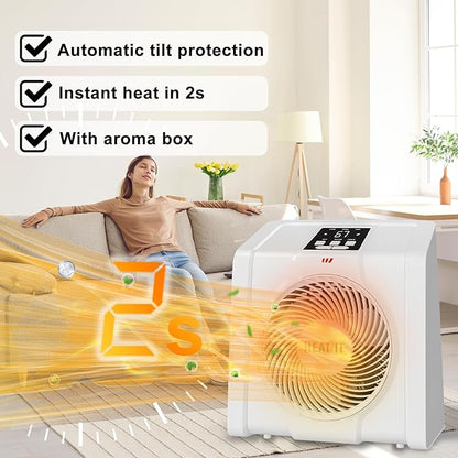 HEATIT Space Heater for Indoor, Digital Display - Image 2