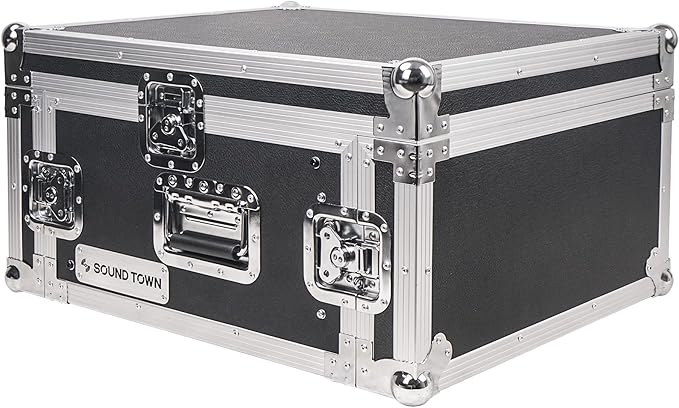Sound Town 4U PA DJ Pro Audio Rack/Road ATA Case - Image 5