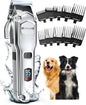 oneisall Dog Clippers for Grooming for Thick Heavy Coats/Low Noise Rechargeable by oneisall