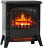 17" Freestanding Electric Fireplace Heater by FLAMESHADE