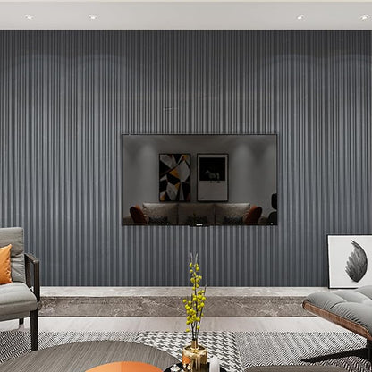 Art3dwallpanels Slat Wall Paneling, 8 Pack Wavy Grain Panel Wall Slats - Image 6