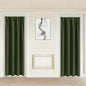 JIUZHEN Blackout Doorway Curtains 80 inch Length by JIUZHEN