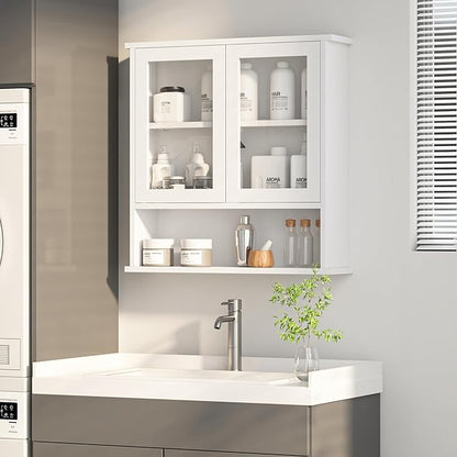 Modern Hanging Bathroom Cabinet, Sturdy Wooden Medicine Cabinet - Image 6