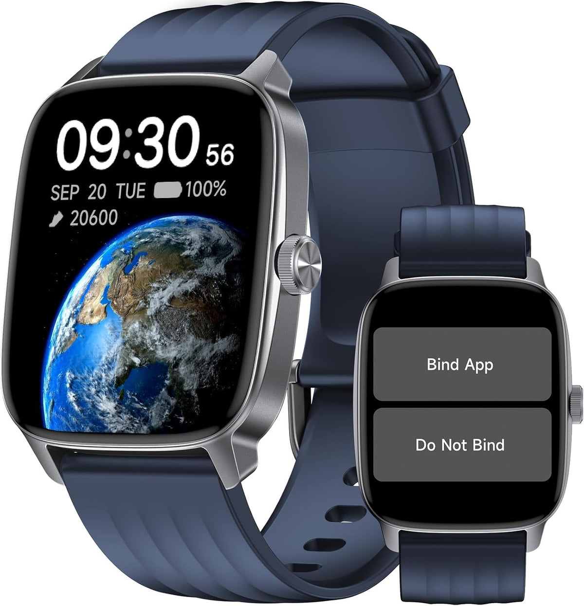 pedometer watch senior friendly no app no phone, main product view