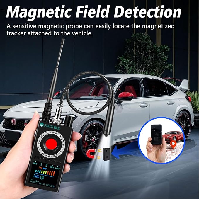 JMDHKK K19 Hidden Camera Detector, Bug Detector, Signal Detector, Spy Camera - Image 3