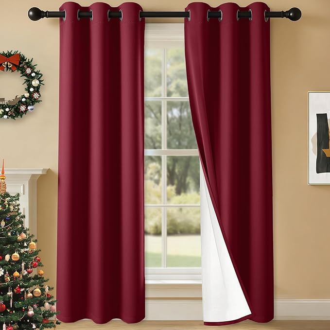 100% Blackout Curtains 84 Inch Length by Unknown