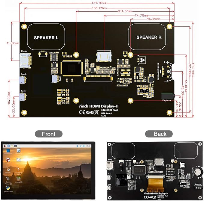 ELECROW 7 Inch Touchscreen Monitor - Image 7