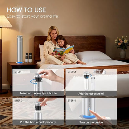 The CACAFSFY Waterless Scent Diffuser Starter Kit - Image 5