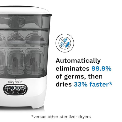 Baby Brezza Bottle Sterilizer and Dryer Advanced – 33% Faster - Image 2