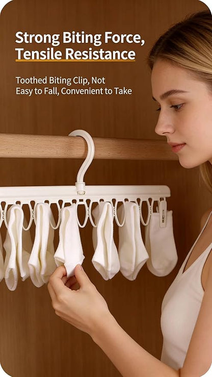 Socks Drying Racks Hanger Socks Organizer Hook Hanger - Image 8