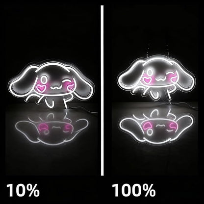 THIIXDAI Cinnamoroll Neon Sign for Room Decor, USB Powered LED Lights - Image 3