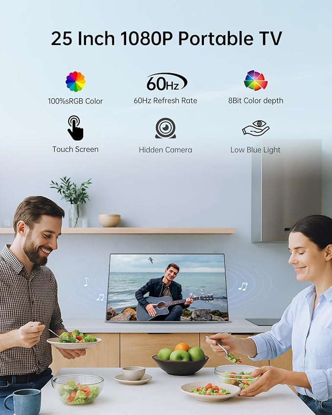 KTC 25 Inch Portable TV - Image 2