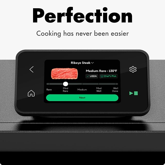 CHEF iQ MiniOven Smart Toaster Oven Air Fryer Combo, 11-in-1 Countertop - Image 2