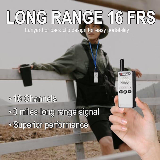 ELIDAIP T-M2 Super Mini Walkie Talkies - Image 5