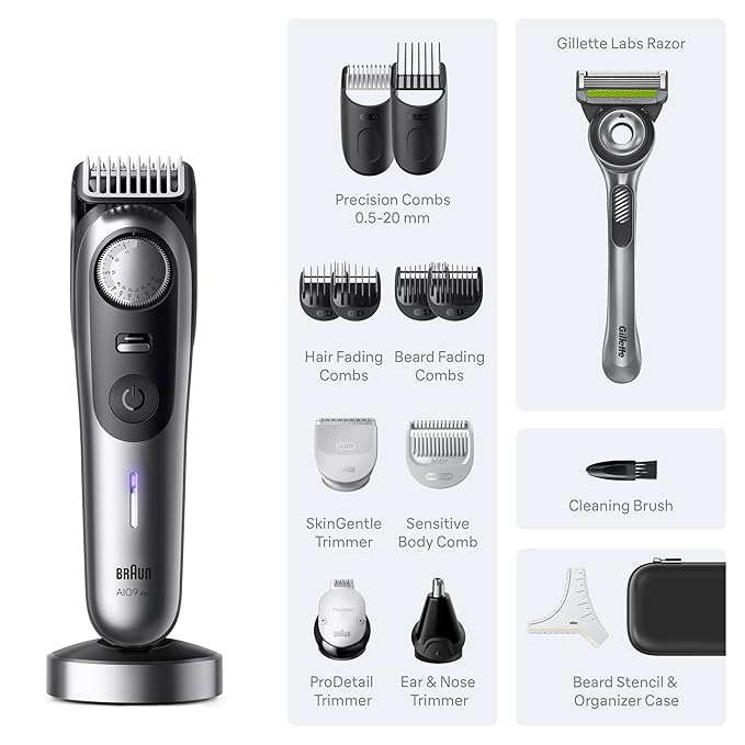 Braun Series 9 PRO All-in-One Beard and Body Trimmer - Image 9