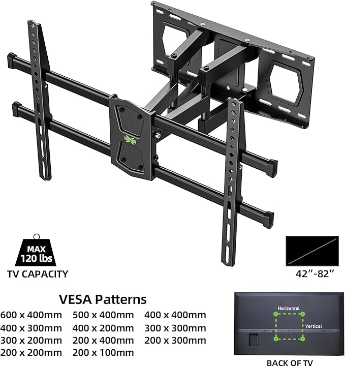 USX MOUNT Full Motion TV Wall Mount - Image 4