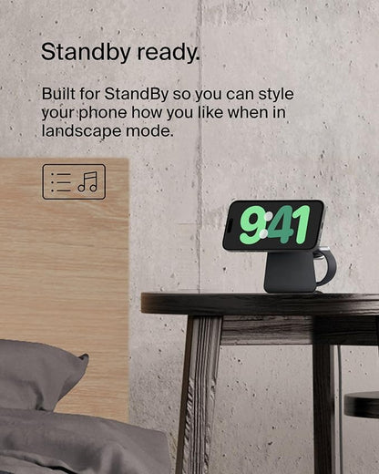 Belkin 2-in-1 MagSafe Wireless Charging Dock 15W Fast Charge iPhone Charger - Image 3