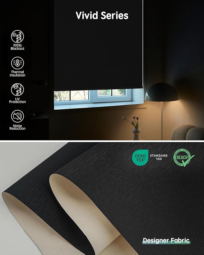 Yoolax Motorized Blinds with Remote, Smart Blinds - Image 6