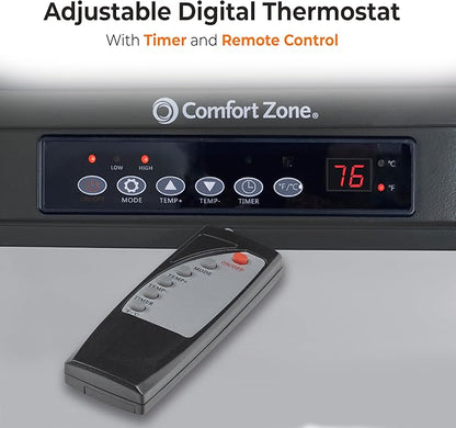 Comfort Zone Hard-Wired Ceiling Mount Garage Space Heater - Image 6
