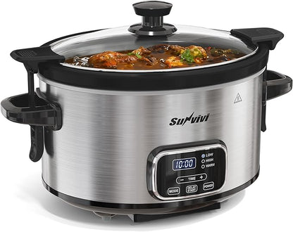 Sunvivi 4QT Programmable Slow Cooker - Image 9
