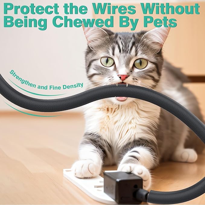 UOMTFAI Dog and Cat Cord Protector 10ft - Image 3