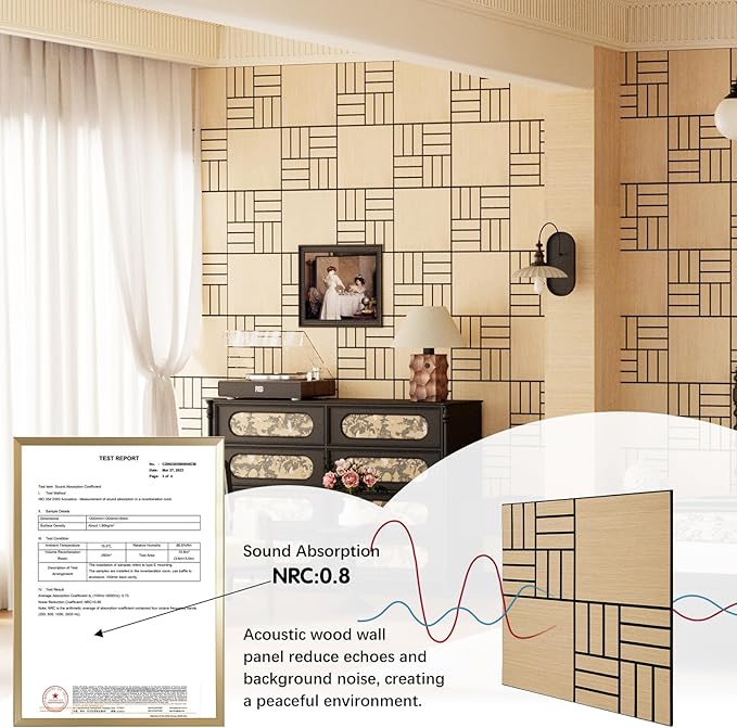 ARMURO 4 Packs Acoustic Wall Panels - Image 2
