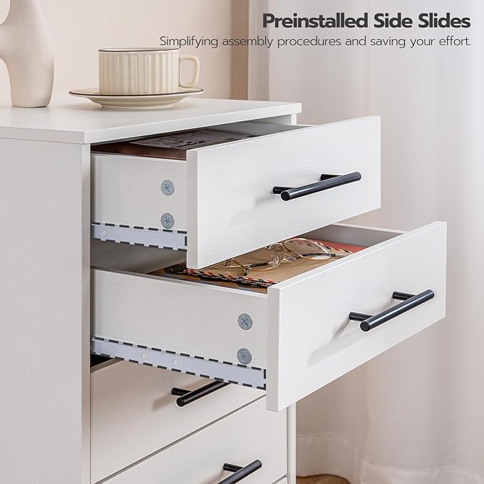 HOOBRO 7-Drawer File Cabinet, Wooden Office Cabinet - Image 7