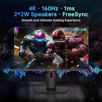 KTC 27 Inch 4K Mini LED Monitor, Fast IPS, HDR1000 160Hz 144Hz Gaming Monitor - Image 5