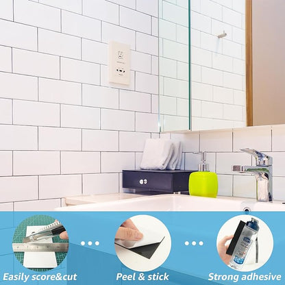 Art3d 102-Piece Peel and Stick Wall Tile - Image 3