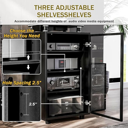 Grufle Media Storage Cabinet - Image 4