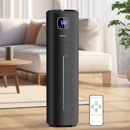 Akeshan Large Humidifiers for Bedroom, 9L/2.5Gal Ultrasonic Cool Mist, Top Fill by Akeshan