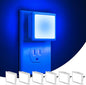 L LOHAS LED Blue Night Lights Plug into Wall 6-Pack, 0.3W Plug in Night Light by LLOHASLED