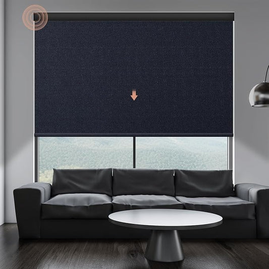 Motorized Roller Shade: 100% Blackout, Electric Blinds by Canisteo