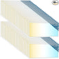 Sunco 48 Pack 2x4 LED Flat Panel Light Drop Ceiling Office Fixture, 7700 LM by SuncoLighting