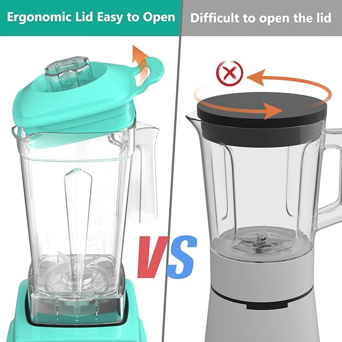 OMMO Blender 1800W, Professional High Speed Countertop Blender - Image 7
