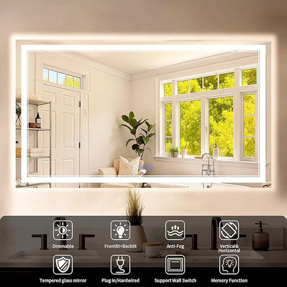 30"x60" LED Bathroom Mirror - Image 8