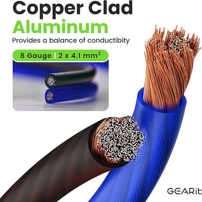 GEARit 8 Gauge Wire Copper Clad Aluminum CCA - Image 2