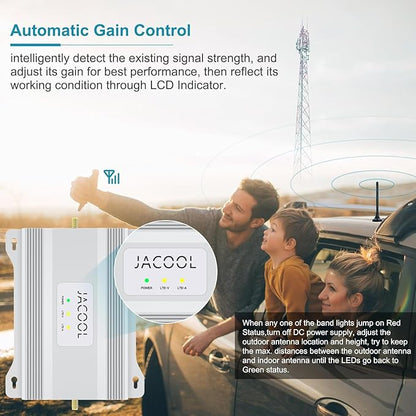 Cell Phone Signal Booster for Car, Truck & SUV – Boost 5G & 4G LTE Band - Image 4
