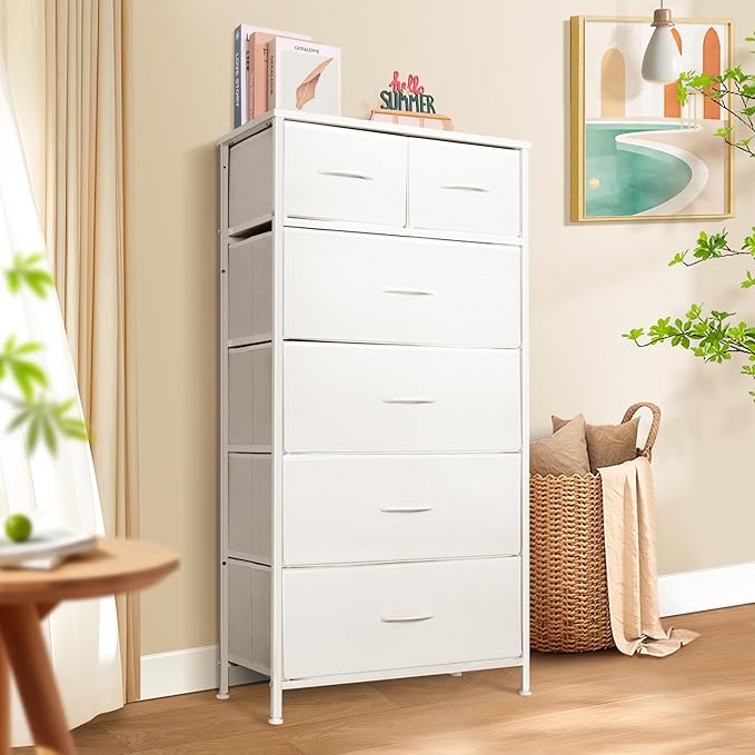 Mifuro Tall Dresser for Bedroom, Vertical Storage Organizer Tower - Image 2