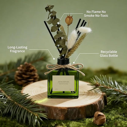 Reed Diffuser, 6 oz Vanilla Cream Scent Diffuser - Image 3