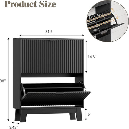 Shoe Cabinet Storage for Entryway - Image 2